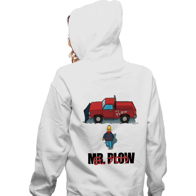 Secret_Shirts Zippered Hoodies, Unisex / Small / White Plow-Kira