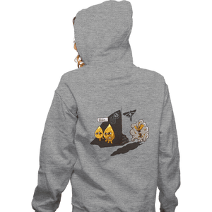 Daily_Deal_Shirts Zippered Hoodies, Unisex / Small / Sports Grey The Last Pop