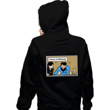 Load image into Gallery viewer, Secret_Shirts Zippered Hoodies, Unisex / Small / Black Wednesday Meme
