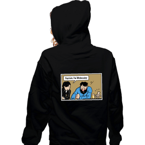 Secret_Shirts Zippered Hoodies, Unisex / Small / Black Wednesday Meme