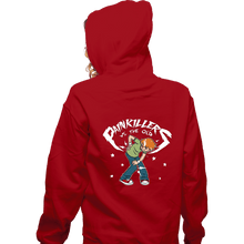 Load image into Gallery viewer, Daily_Deal_Shirts Zippered Hoodies, Unisex / Small / Red Eldery Odyssey
