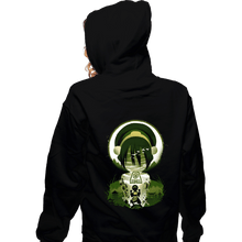 Load image into Gallery viewer, Daily_Deal_Shirts Zippered Hoodies, Unisex / Small / Black Earthbender
