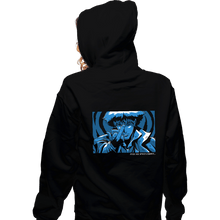 Load image into Gallery viewer, Daily_Deal_Shirts Zippered Hoodies, Unisex / Small / Black Real Folk Cowboy
