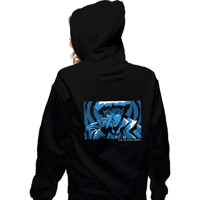 Daily_Deal_Shirts Zippered Hoodies, Unisex / Small / Black Real Folk Cowboy
