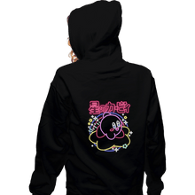 Load image into Gallery viewer, Daily_Deal_Shirts Zippered Hoodies, Unisex / Small / Black Neon Kirby
