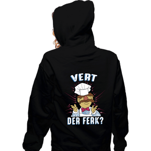 Daily_Deal_Shirts Zippered Hoodies, Unisex / Small / Black Swedish Chef