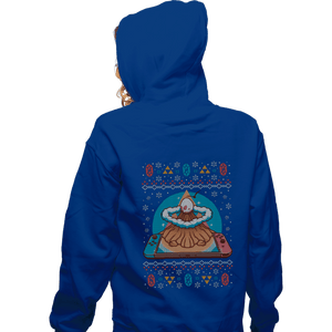 Shirts Zippered Hoodies, Unisex / Small / Royal Blue Awakening Christmas