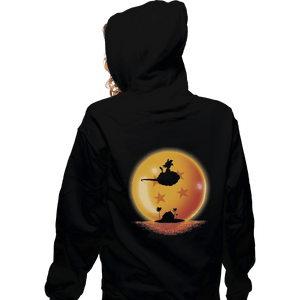 Shirts Pullover Hoodies, Unisex / Small / Black Goku on Sunset