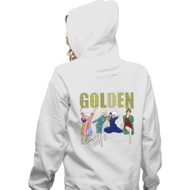 Daily_Deal_Shirts Zippered Hoodies, Unisex / Small / White Golden