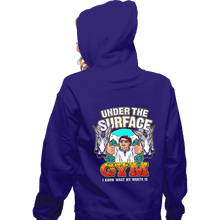 Load image into Gallery viewer, Shirts Zippered Hoodies, Unisex / Small / Violet Luisa&#39;s Gym (Violet)
