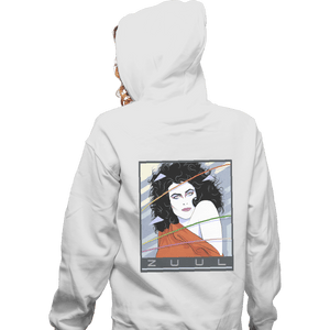 Shirts Zippered Hoodies, Unisex / Small / White Zuul