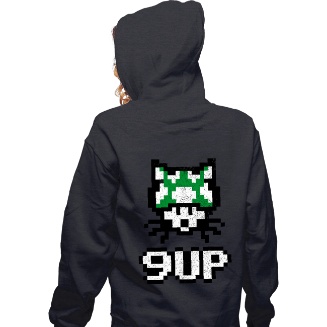 Shirts Zippered Hoodies, Unisex / Small / Dark Heather 9-UP