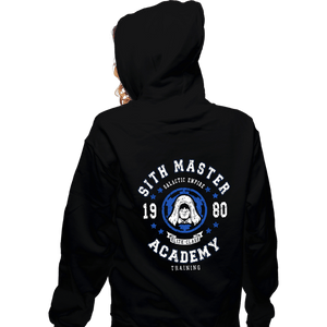 Shirts Zippered Hoodies, Unisex / Small / Black Sith Master Academy