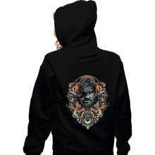 Load image into Gallery viewer, Shirts Zippered Hoodies, Unisex / Small / Black Emblem Of The Snake
