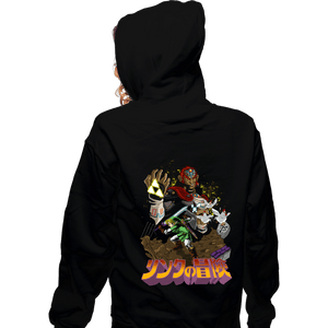 Daily_Deal_Shirts Zippered Hoodies, Unisex / Small / Black The Legend Of Link