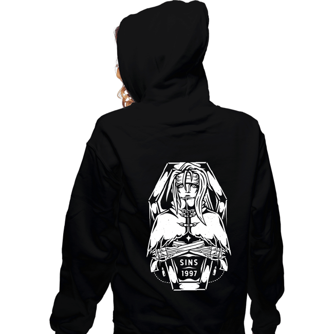 Shirts Zippered Hoodies, Unisex / Small / Black Vincent Valentine