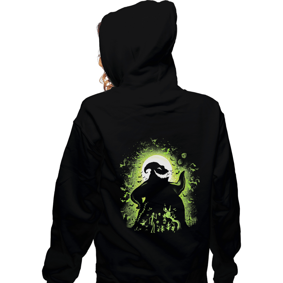 Shirts Zippered Hoodies, Unisex / Small / Black Shadow On The Moon