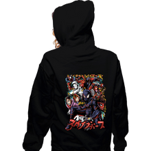 Load image into Gallery viewer, Last_Chance_Shirts Zippered Hoodies, Unisex / Small / Black Spider In A Spiderverse
