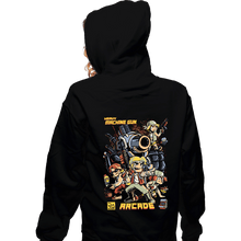 Load image into Gallery viewer, Daily_Deal_Shirts Zippered Hoodies, Unisex / Small / Black Metal Slug
