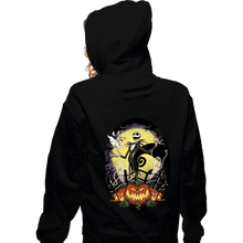 Load image into Gallery viewer, Secret_Shirts Zippered Hoodies, Unisex / Small / Black The King Of Pumpkins
