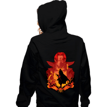 Load image into Gallery viewer, Daily_Deal_Shirts Zippered Hoodies, Unisex / Small / Black Shanks Shadow
