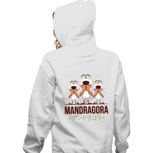 Load image into Gallery viewer, Shirts Zippered Hoodies, Unisex / Small / White Mandragoras
