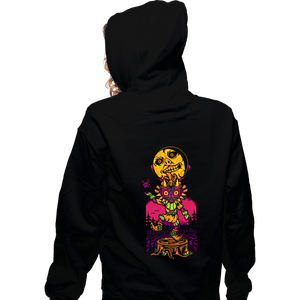 Daily_Deal_Shirts Zippered Hoodies, Unisex / Small / Black Moonlit Fate