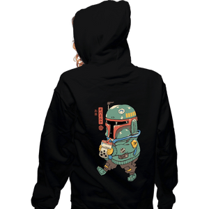 Shirts Zippered Hoodies, Unisex / Small / Black Bountea Hunter