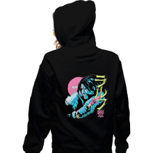 Load image into Gallery viewer, Shirts Zippered Hoodies, Unisex / Small / Black Trevor The Vampire Hunter

