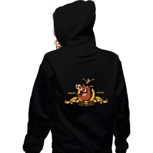 Daily_Deal_Shirts Zippered Hoodies, Unisex / Small / Black Hakuna Matata Studios