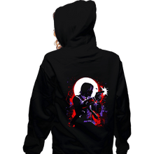 Load image into Gallery viewer, Daily_Deal_Shirts Zippered Hoodies, Unisex / Small / Black Death&#39;s Very Emissary
