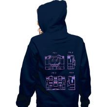 Load image into Gallery viewer, Daily_Deal_Shirts Zippered Hoodies, Unisex / Small / Navy Start The Music
