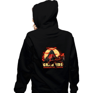 Secret_Shirts Zippered Hoodies, Unisex / Small / Black Graboids Everywhere