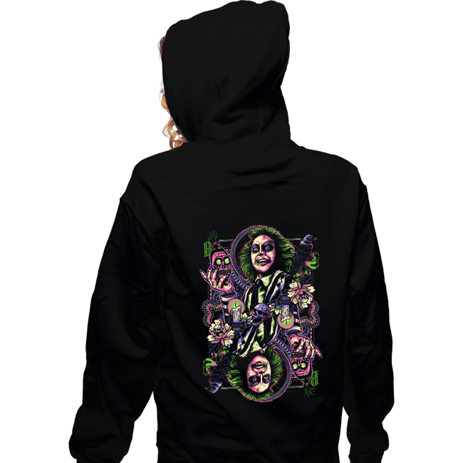 Shirts Zippered Hoodies, Unisex / Small / Black Suit Of Trickery