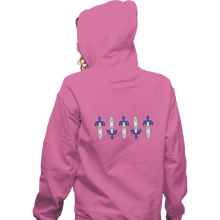 Load image into Gallery viewer, Daily_Deal_Shirts Zippered Hoodies, Unisex / Small / Red Five Swords Adventures
