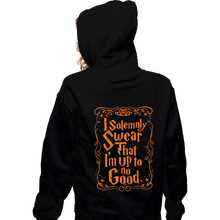 Load image into Gallery viewer, Secret_Shirts Zippered Hoodies, Unisex / Small / Black Solemnly Swear
