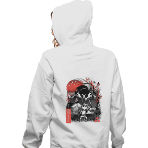 Daily_Deal_Shirts Zippered Hoodies, Unisex / Small / White Sumie Waker