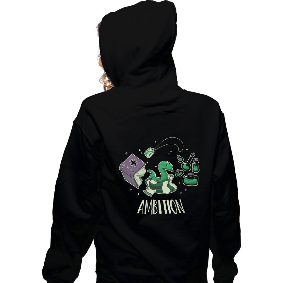 Shirts Zippered Hoodies, Unisex / Small / Black Ambition