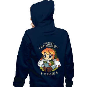 Secret_Shirts Zippered Hoodies, Unisex / Small / Navy Just One More