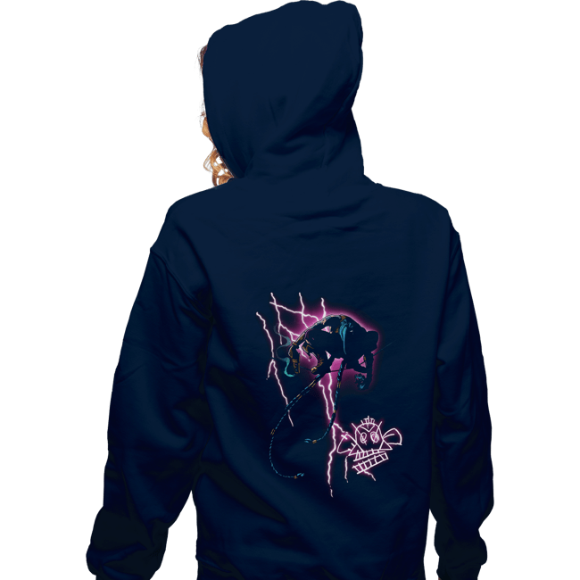 Daily_Deal_Shirts Zippered Hoodies, Unisex / Small / Navy The Dark Sister