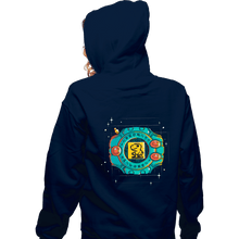 Load image into Gallery viewer, Daily_Deal_Shirts Zippered Hoodies, Unisex / Small / Navy Digivice
