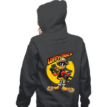 Load image into Gallery viewer, Daily_Deal_Shirts Zippered Hoodies, Unisex / Small / Dark Heather Luffy Duck
