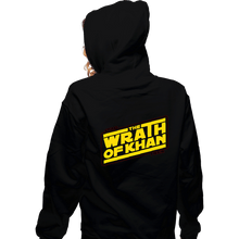 Load image into Gallery viewer, Secret_Shirts Zippered Hoodies, Unisex / Small / Black Wrath Of Khan
