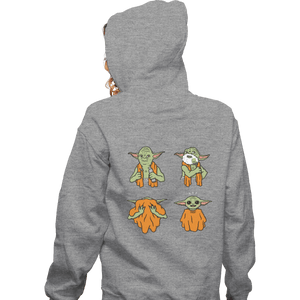 Shirts Zippered Hoodies, Unisex / Small / Sports Grey Shaving Meme