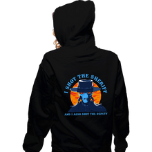 Load image into Gallery viewer, Daily_Deal_Shirts Zippered Hoodies, Unisex / Small / Black Cad Bane
