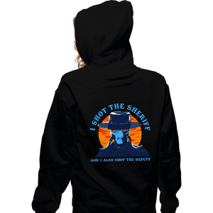 Daily_Deal_Shirts Zippered Hoodies, Unisex / Small / Black Cad Bane