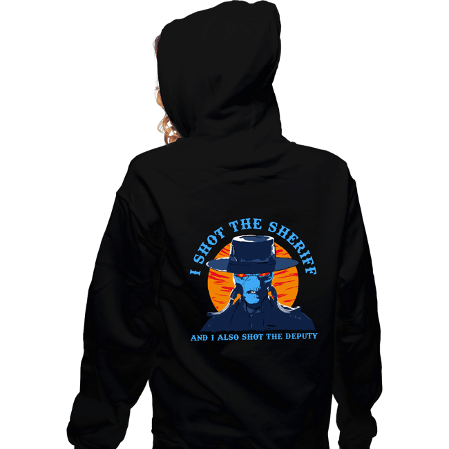 Daily_Deal_Shirts Zippered Hoodies, Unisex / Small / Black Cad Bane