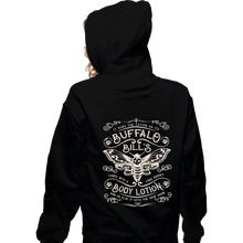 Load image into Gallery viewer, Secret_Shirts Zippered Hoodies, Unisex / Small / Black Bills Body Lotion
