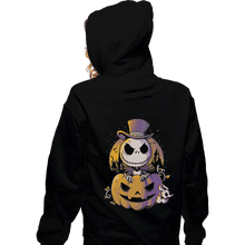 Load image into Gallery viewer, Shirts Pullover Hoodies, Unisex / Small / Black Spooky Jack
