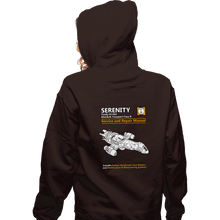 Load image into Gallery viewer, Shirts Zippered Hoodies, Unisex / Small / Dark Chocolate Serenity Service And Repair Manual
